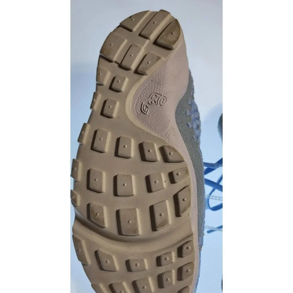 Nike Air Footscape Woven Washed Denim Ice Blue Women's - FV6103-400 Size 10